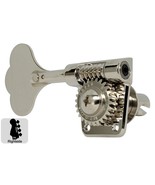 GOTOH GB528 Res-o-lite Bass Tuning Machines Tuners - 4R - Nickel - £143.85 GBP