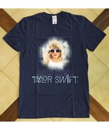 TAYLOR SWIFT The 1989 World Tour Dark Blue Concert T-Shirt (S) NOS - $26.13 CAD