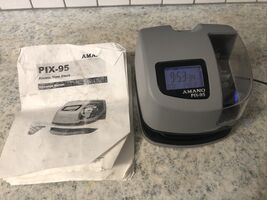 Amano PIX-95/A421 Electronic Time Clock Punch Machine No Key (Works) - $97.02