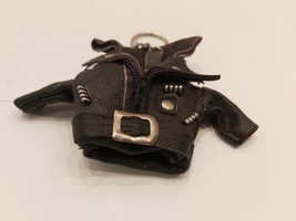 Vtg AC/DC High Voltage Real Leather Jacket Keychain - £18.67 GBP