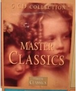 5 CD Set Master Classics Over 4 1/2 hours of Classical Masterpieces New ... - $19.12 CAD