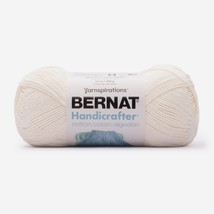 Bernat Handicrafter Cotton Yarn - Solids-Soft Cream - £31.74 GBP