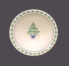 Pfaltzgraff Nordic Christmas round stoneware serving bowl made in USA. - $76.89