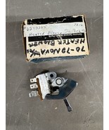 NOS 1969-1974 Chevy Camaro Nova Heater Fan Blower Motor Switch Pontiac P... - $1,646.96 MXN