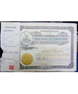 1921 STOCK CERTIFICATE OF COEUR D&#39;ALENE THE DREAM THEATER PRESIDENT N.E.... - €15,31 EUR