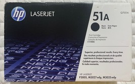 HP 51A Black Toner Cartridge Q7551A LaserJet P3005, M3027, M3035 In Reta... - £10.62 GBP