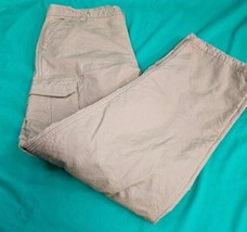 Smith’s Workwear Fleece Lined Cargo Stretch Pants Men’s Size 38x32 Work ... - $15.48