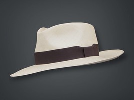 Original Panama Hat from Montecristi &quot;Fedora&quot;  Superfino - £282.39 GBP