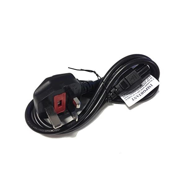 C5 Cloverleaf Power Cord / Mains Cable Lead / UK Type Plug for Laptop Ad... - $21.00