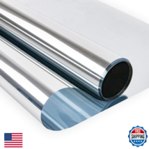 Niviy One Way Window Film Daytime Privacy Reflective Mirror Tint UV Heat... - $72.24