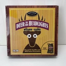BRAND NEW Deer In The Headlights Family Board Game with Camo Storage Bag... - $19.99