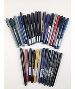 Large Lot Brush Pens Calligraphy Tombow Pentel Touch Kuretake Sailor Pig... - £31.10 GBP