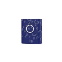 Ring Video Doorbell Interchangeable Faceplate Christmas Blue Lights NEW/... - $12.85