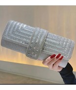 Silver Fashion  Clutch Rhinestone Purse  Bags - €30,04 EUR