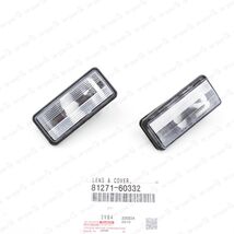 NEW GENUINE TOYOTA LAND CRUISER GX470 LX470  REAR LICENSE PLATE LIGHT LE... - $53.47