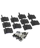 10 Pack, Black, Canvas/Tarp Tie Down Hook (A), Plus Black Rivet kit, fit... - $1,659.02 MXN