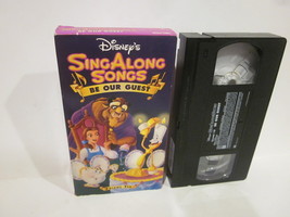Disneys Sing Along Songs - Beauty and the Beast: Be Our Guest (VHS, 1992) - £8.87 GBP