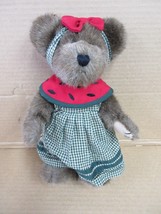 NOS Boyds Bears Melanie McRind 912658 Watermelon Summer Plush Bear B66 L - £36.33 GBP
