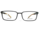 Columbia Eyeglasses Frames C8023 039 Clear Matte Grey Yellow 58-18-150 - $46.53