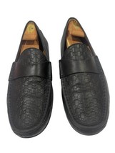 Gucci Authentic Men&#39;s GG Guccissima Black Leather Driver Loafers US 9.5/ EU 43 - £196.13 GBP