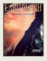 Earthwatch Magazine 1993 NOVEMBER/DECEMBER Volume Ten No. One Earth Sciences Now - £11.19 GBP