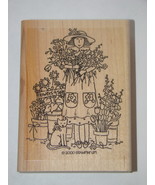 2000 STAMPIN&#39; UP - FRIENDSHIP GARDENS - flowers 4 sale (Stamp) - $183.44 MXN