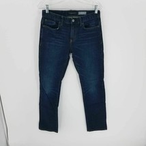 Aeropostale Mens Slim Straight Jeans Blue Stretch Pockets Low Rise Denim... - $14.83