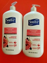2 Pack Suave Smoothing Lotion With Rose Extract Hydrates For Smooth Silky Skin - £29.27 GBP