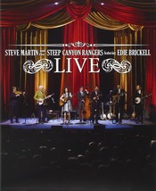 Steve Martin And The Steep Canyon Rangers Featuring Edie Brickell Live [CD/Blu-r - £10.50 GBP
