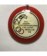 1978 XIII Center American Games Medellin Colombia Key Ring Keychain Souv... - £9.55 GBP