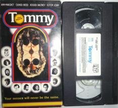 Tommy VHS (1975) NTSC Musical The Who Elton John Roger Daltry - £6.75 GBP