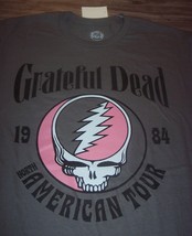 Vintage Style Grateful Dead Skull 1984 Tour T-Shirt Mens Xl New w/ Tag - £15.29 GBP