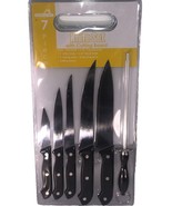 7 Piece Knife Set with Cutting Board By Euro Home-Brand New-SHIPS N 24 H... - €16,23 EUR