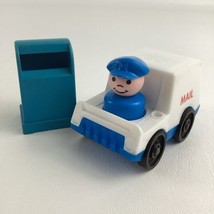 Fisher Price Little People Mail Delivery Truck Mailbox Postal Figure Vin... - £22.83 GBP