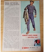 Original Vintage Ad Garcia Dual Sided Abu Matic 170 Reel 1960&#39;s - £6.74 GBP