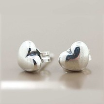 Valentine Release S925 Sterling Silver Hearts Stud Earrings - $15.50