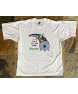 Vintage Fitzgeralds Shirt Mens XL White Lucky Day Leprechaun Casino Grap... - $321.87 MXN Vintage Fitzgeralds Shirt Mens XL White Lucky Day Leprechaun Casino Grap... - $321.87 MXN