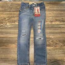 Levi&#39;s Boys&#39; 510 Skinny Fit Performance Jeans - Blue. Size 4 Regular. NWT. J - $19.79