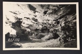 c.1940s Gar Hall Wind Cave National Park South Dakota Sd Rppc Postcard Unposted - £9.37 GBP