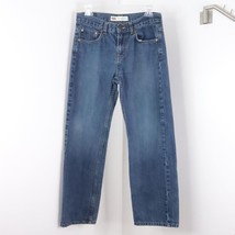 Levi's 550 Youth Boys 16 REG W28xL28 Relaxed Denim Straight Leg Blue Jeans - $12.00