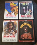 Hammer Horror German DVD Lot (4) Vampire Circus Rasputin Zombies Viking ... - $74.20