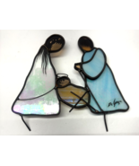 DeGrazia Southwestern Signed 6 1/2&quot; Stained Glass Nativity - $33.92 CAD