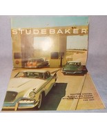 Vintage 1957 Studebaker Automobile Color Sale Brochure Fold Out Hawk Series - €11,33 EUR