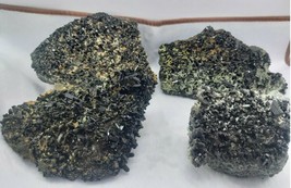 Large 4PCs crystals cluster terminated Epidote mineral specimens lot 4295 grm - £154.31 GBP