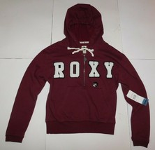 Roxy Coast Lane Pullover Hooded Sweatshirt Size X-Small Brand New - £29.68 GBP