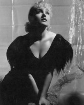 Carole Lombard beautiful glamour portrait 1930s showing cleavage 8x10 inch photo - $9.75