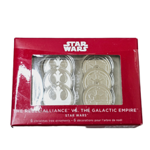 Star Wars Alliance vs Empire Metal Coin Hallmark Keepsake Mini Ornament Set 2022 - £11.85 GBP