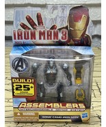 Marvel Iron Man 3 Assemblers Sonic Camo Iron Man Action Figure Toy #08 New - $285.40 MXN