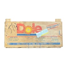 Dole Grapes Chile Wood Crate Box Advertising - $32.66