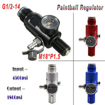 HPA Valve Tank Adapter 4500psi Pressure Air Tank Regulator for Paintball PCP - £27.91 GBP